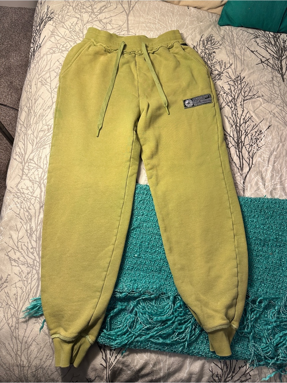 Alphalete very terry joggers, olive green